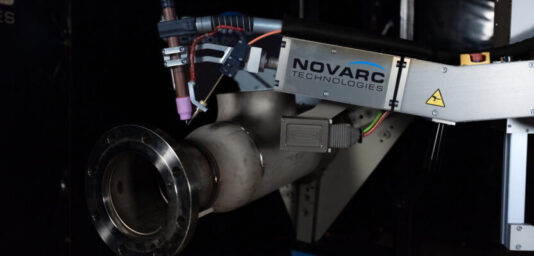 Novarc Robotics' SWR+TIPTIG Autonomy welding cobot