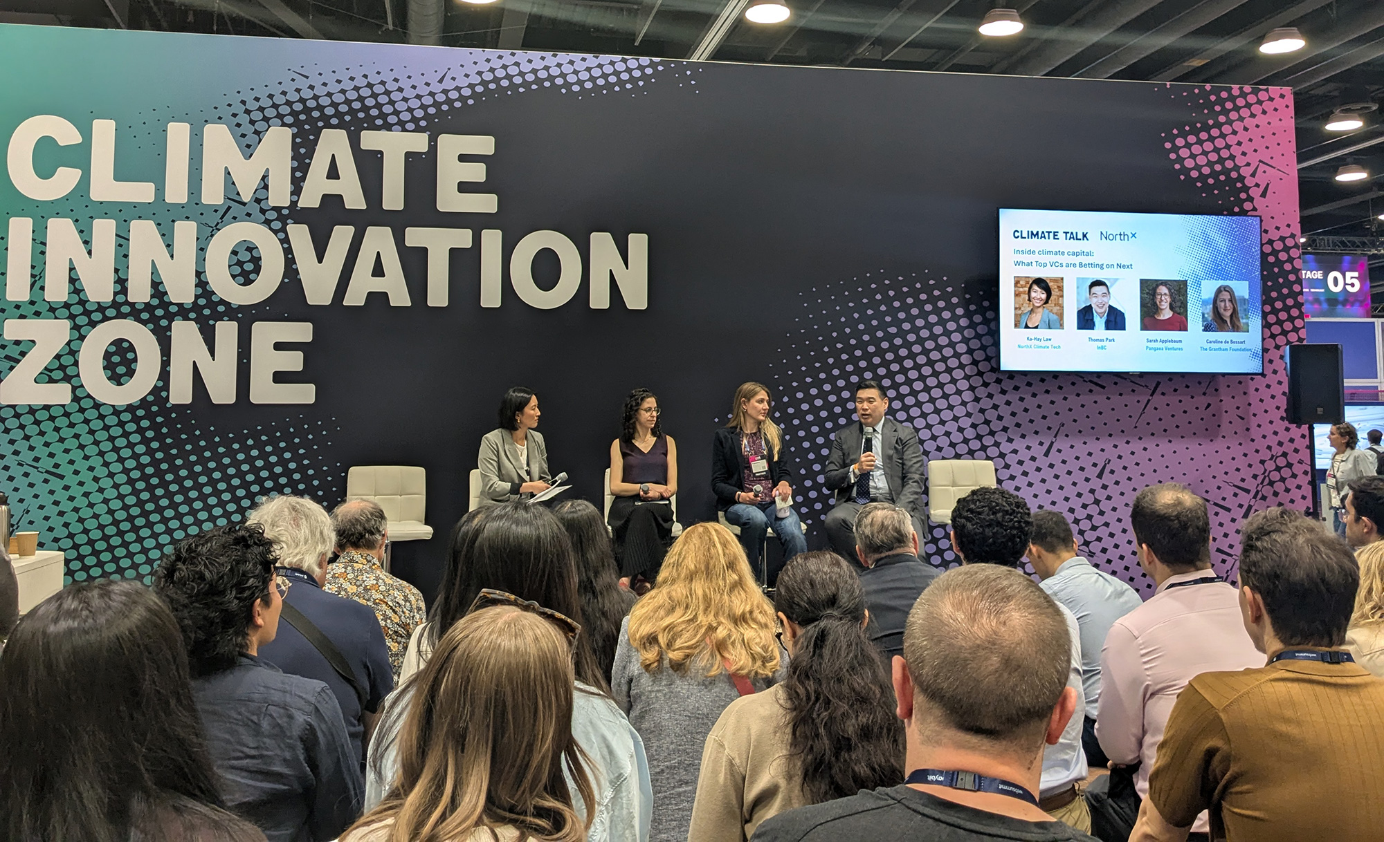 Panel at the Climate Innovation Zone at Web Summit