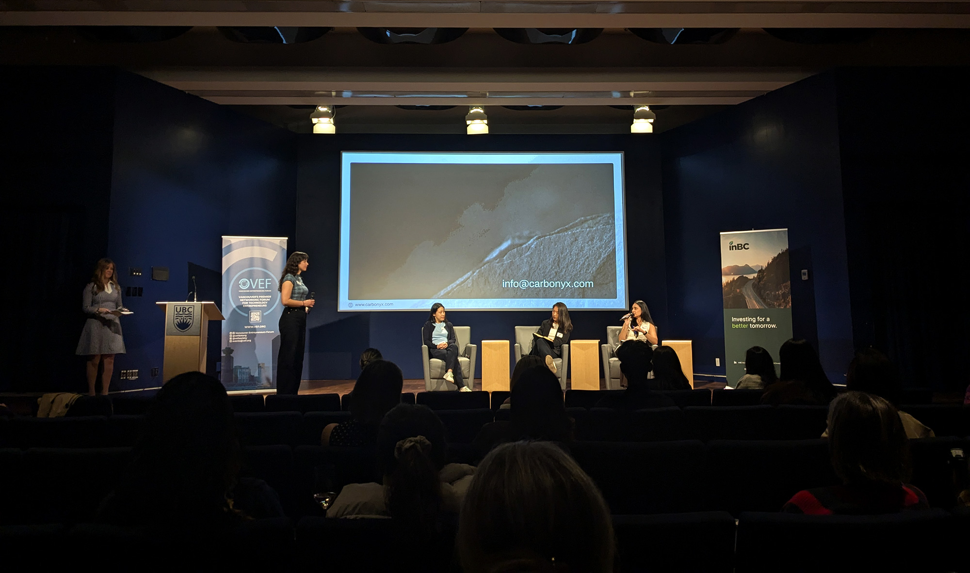 Vancouver Entrepreneur Forum's Women in Tech Impact Pitch Showcase